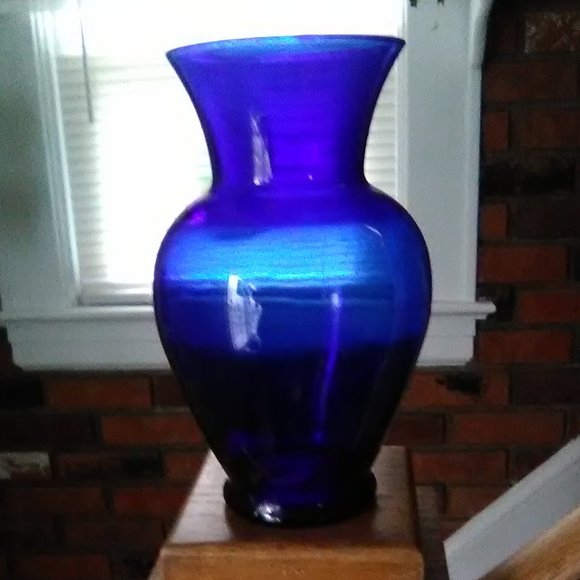 Accents Cobalt Blue Vase11 Poshmark